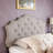 Amey Upholstered Headboard has a traditional portman style, 55.29'' H X 2.56'' D-1654997314-1654993885