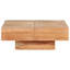 Graciela Solid Wood Pedestal Coffee Table-264334104