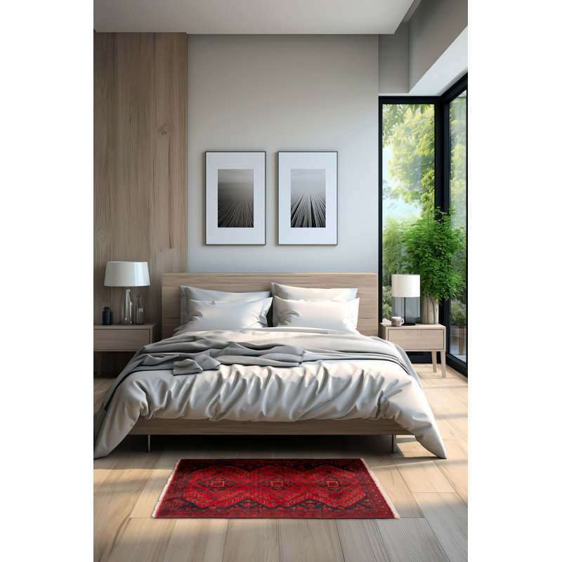 Dryer Red Rug 2'5" x 3'10"