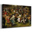 La danse paysanne - Pierre Bruegel l'Ancien - Toile tendue avec châssis-c. 1569-2106255632