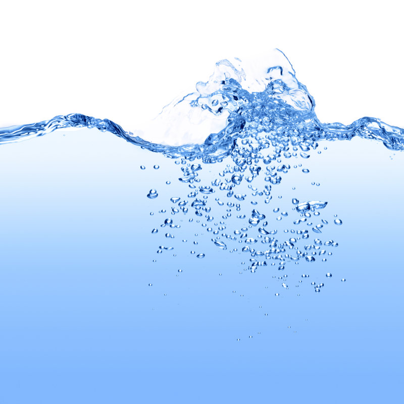 Water XXL by PLAINVIEW - Wrapped Canvas Print, 76cm H x 76cm W x 3.8cm D