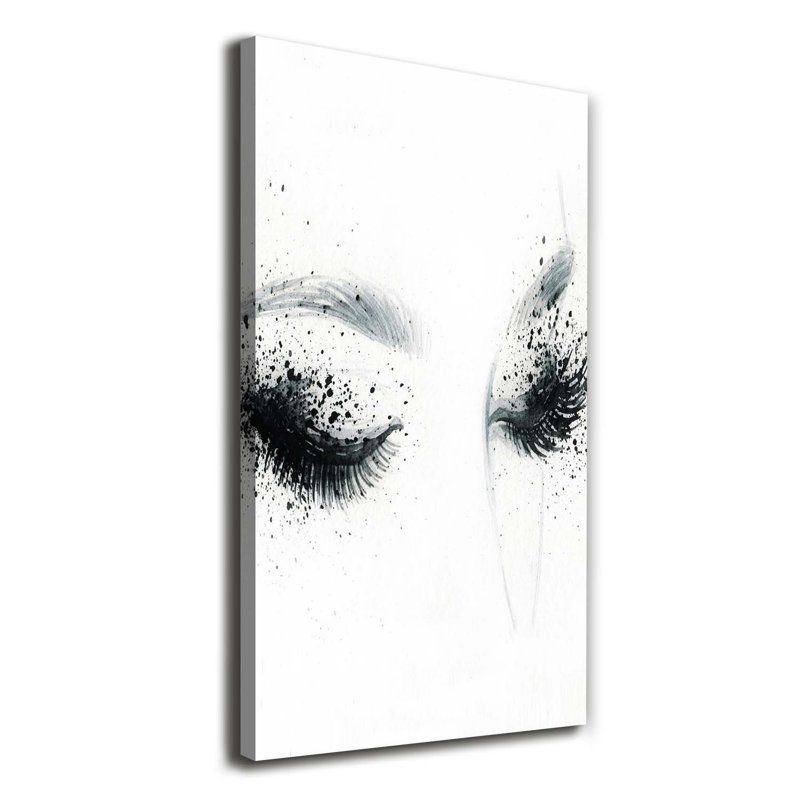 Makeup - Wrapped Canvas Print, 140cm H x 70cm W