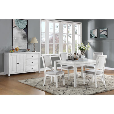 Dover 4 - Person Extendable Dining Set