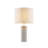 Frisby 22" H 2-Piece Ceramic Table Lamp Set with Linen Drum Shades