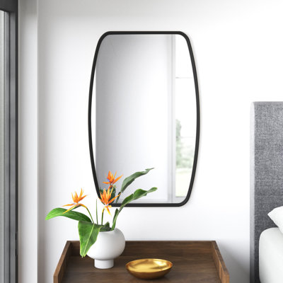 Creason Wood Rectangle Mirror