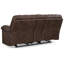 Causeuse inclinable avec console Gallegos