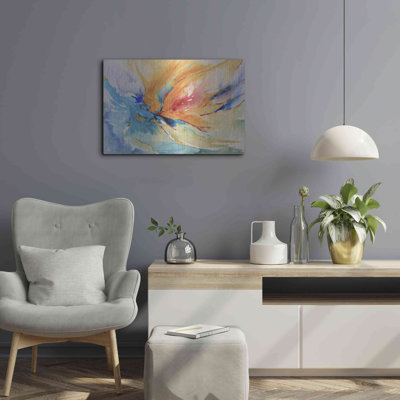 Ivy Bronx 'Happiness' by Christov Art, Metal Wall Art