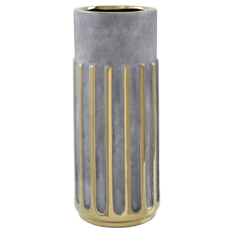 Trisha Handmade Ceramic Table Vase, 26cm H x 11cm W x 11cm D