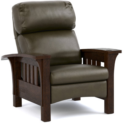 Bustle Back Bow Arm Morris Manual Recliner