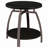 Dark Charcoal 2-Piece Round Coffee Table Set
