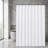 Solid Colors Extra Long Shower Curtain Polyester with Matching Hooks-15866710