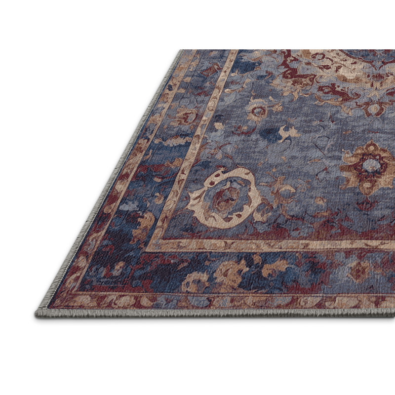 Tapis gris lavable à la machine
