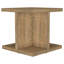 Table de bout carrée Metron Mango (table incluse seulement)