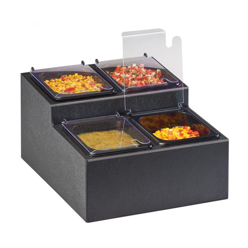 4 Section Condiment Station