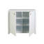 Armoire d'appoint à 2 portes en bois massif Bailey-111695328