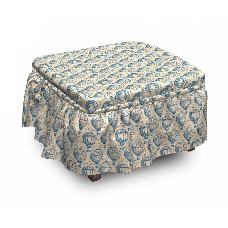 Housse pour repose-pieds de ballonnet sketch air