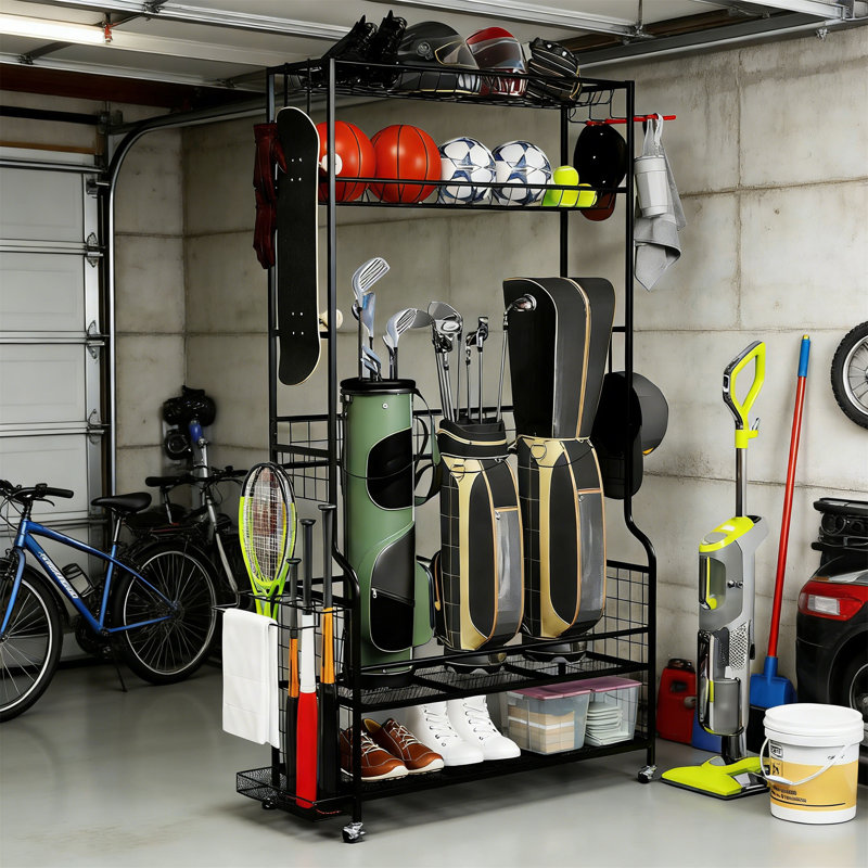 Metal Sports Rack