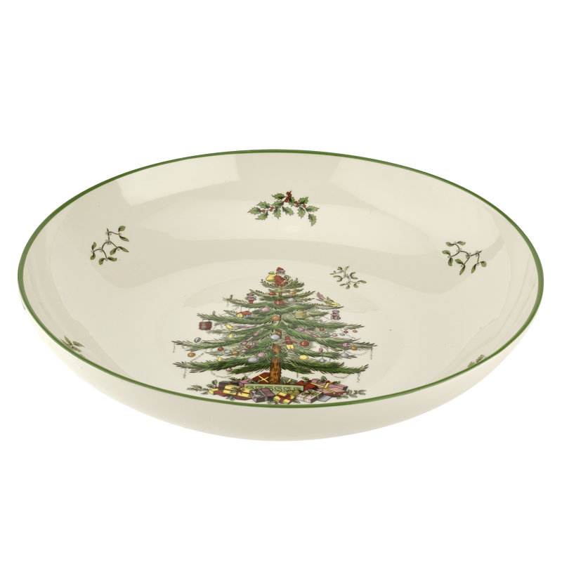 Christmas Tree Pasta Bowl 13"