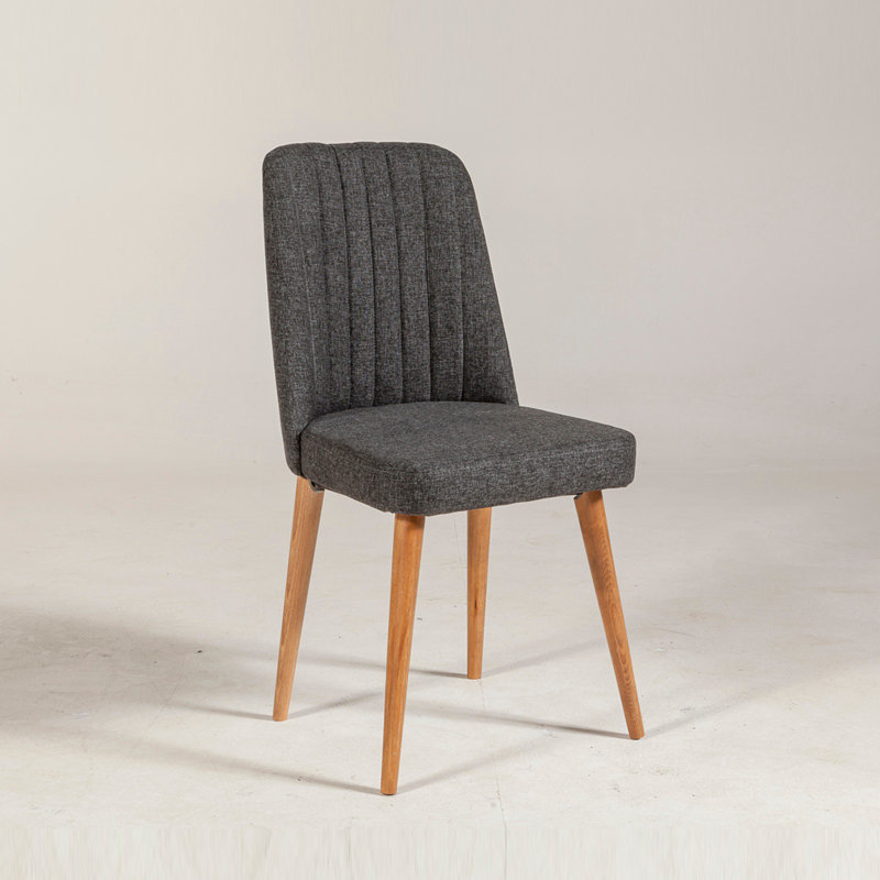 Chaise d'appoint Fontaine Fontaine, Anthracite, Brun
