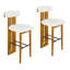 Tabouret de bar intérieur en bois rembourré-1196006052