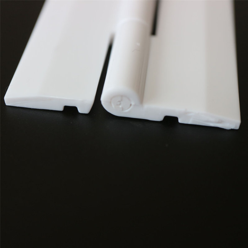 Acrylic Hinge 150mm White, Continuous Acrylic Piano Hinges