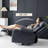 Ergonomic recliner in light luxury style-292651975