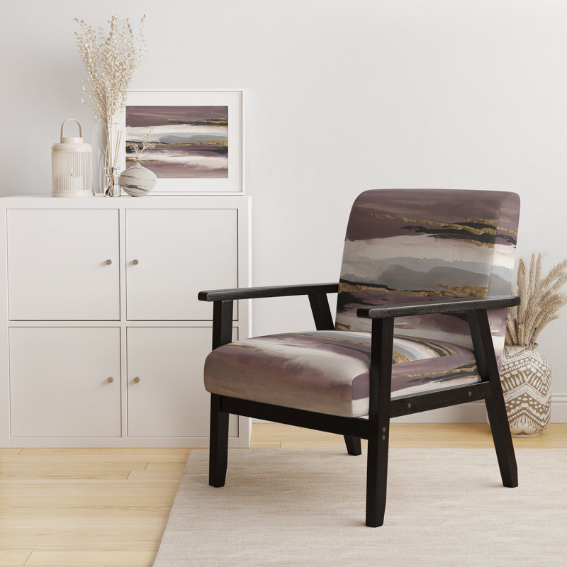 Fauteuil en velours Gamiel