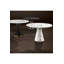 Turner Round Faux Marble Top Dining Table-46721891