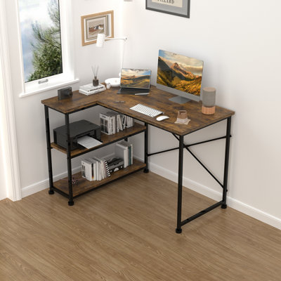 Ambus 110 W L Shape Computer Desk