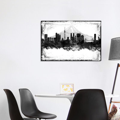 Tokyo Skylines - Wrapped Canvas Painting
