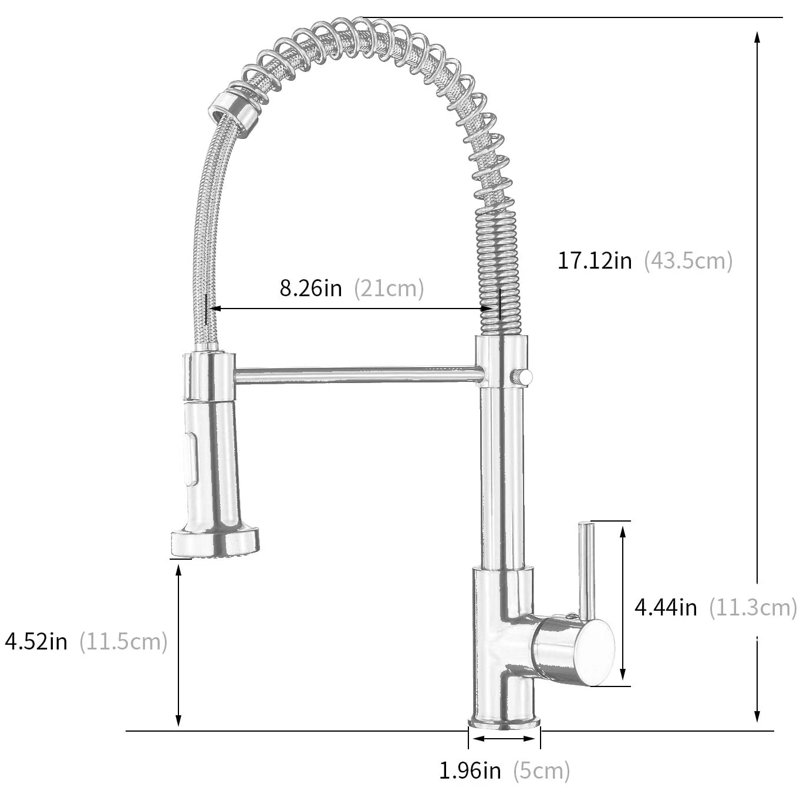 Augusts Pull Down Kitchen Faucet