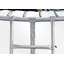 Trampoline de cour moderne de 10 pi avec enceinte sécuritaire Modern Luxury Furniture