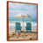 Brown Floater Framed