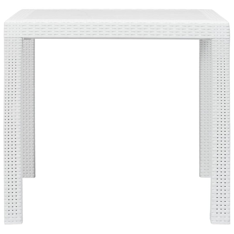 Bruan Plastic Coffee Table, White