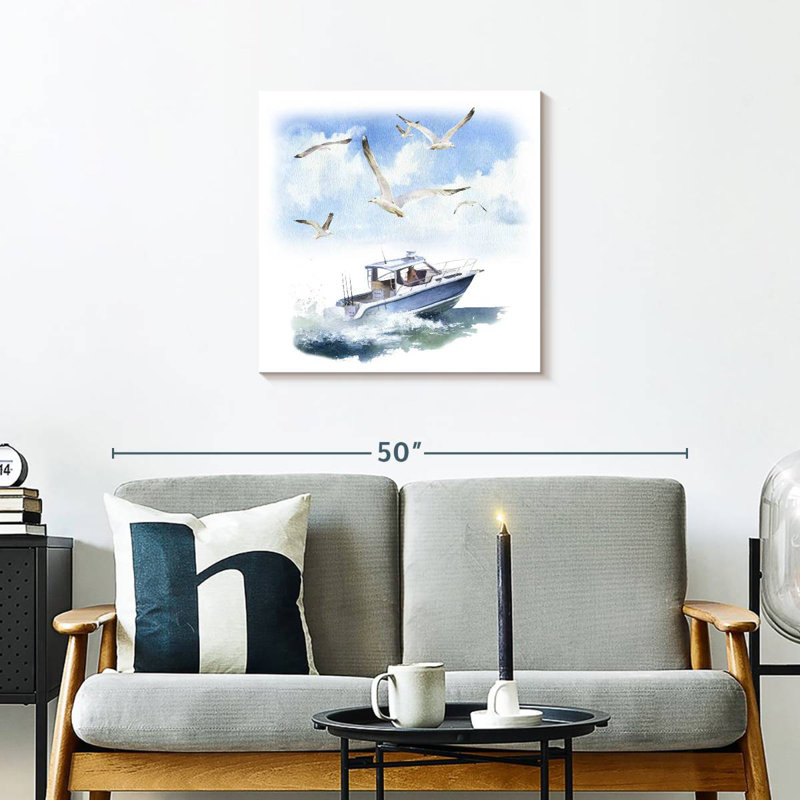 Mehar Speed Boat, 24" H x 24" W