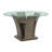 Simms Round Glass Top Dining Table
