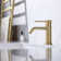 Modern Single-Hole Single-handle Bathroom Faucet with Drain Assembly