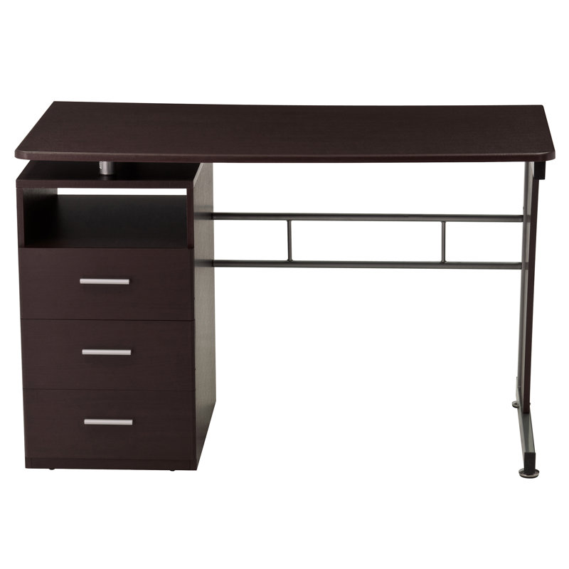 Latitude Run® Computer Desk with Ample Storage