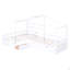 Lit plateforme simple avec trois tiroirs de rangement-1202681744