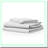 CoolCotton Percale Luxury Sheet Set - 4 Piece Queen Size, Deep Pocket 15, Soft Cooling Sheets, Hotel Quality, Easy Care, Gray - Fitted Sheet, Flat Sheet, 2 Pillowcases