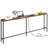 Console Table with Power Outlet Behind Couch Narrow Entryway Table-70303232-131100125