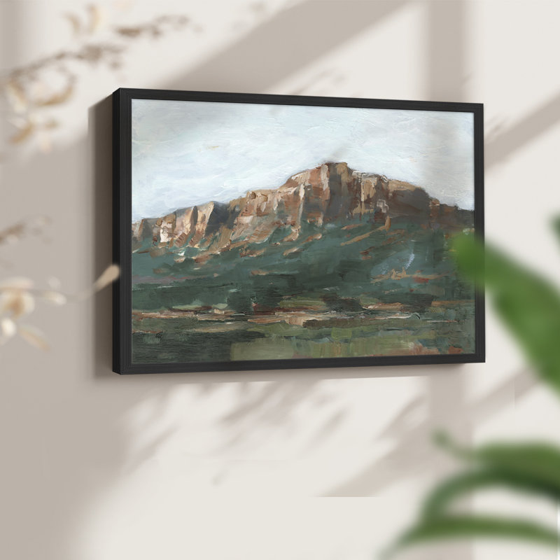 «Heading West II», reproduction encadrée, Noir, noir, noir, noir, H 16 po x l 20 po