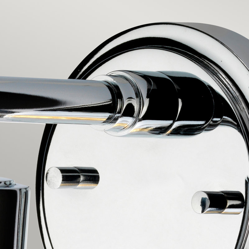 Morvah Bath Sconce, Polished Chrome