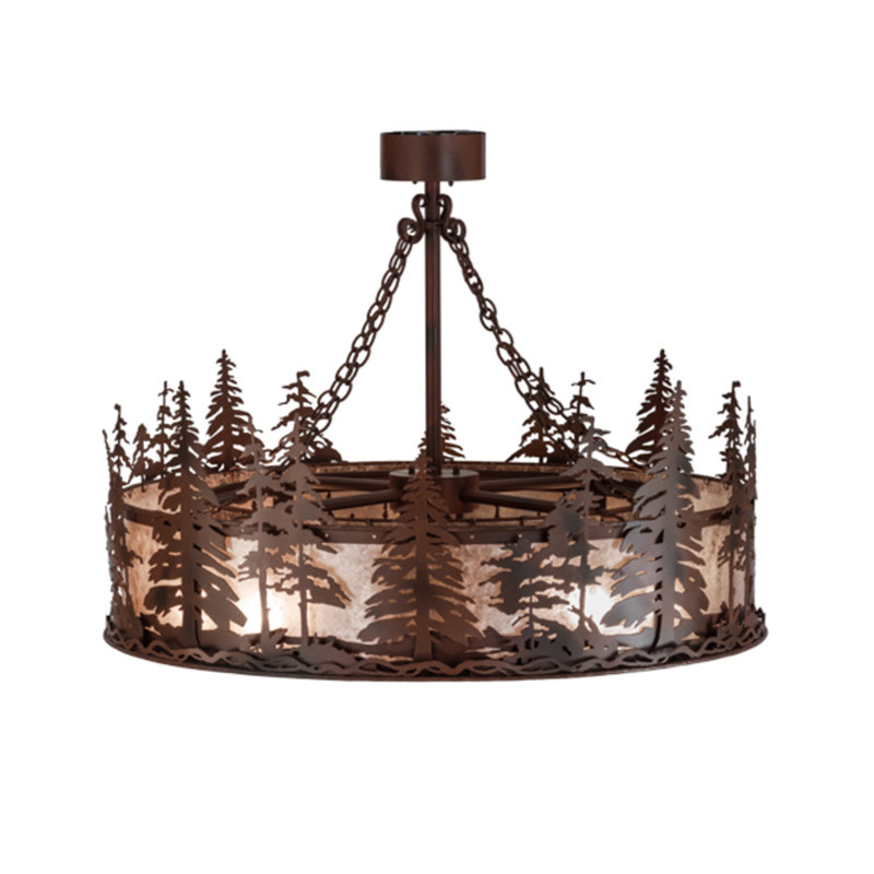 Tall Pines Downrod Ceiling Fan