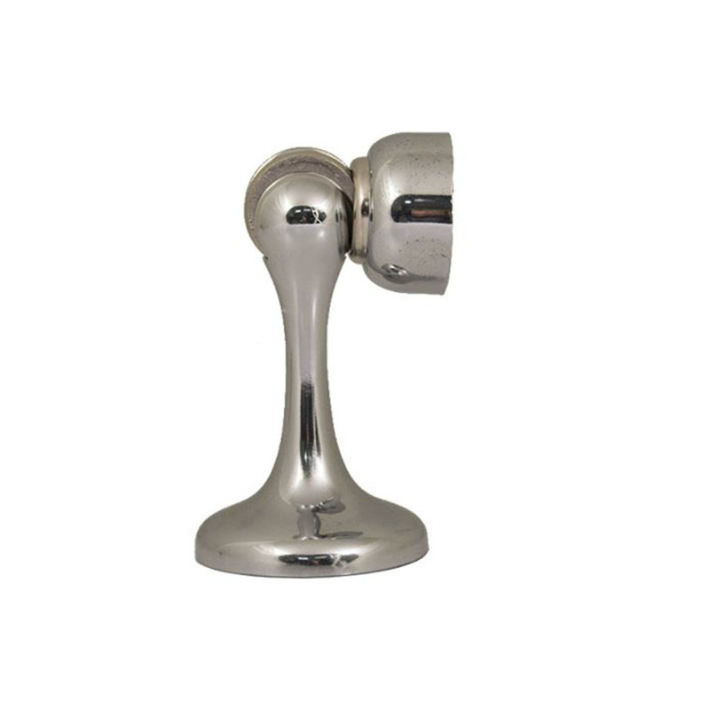 Butoir de porte magnétique en acier, Chrome brillant