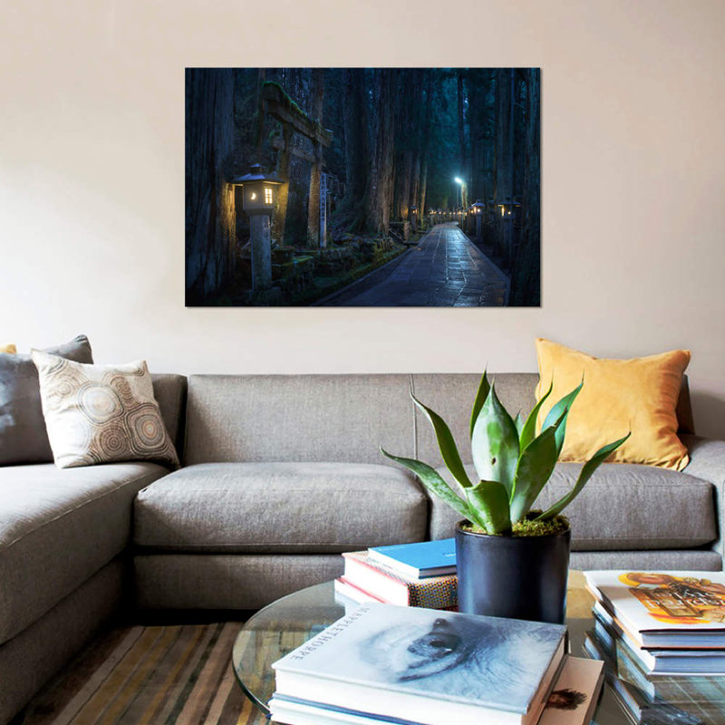 «Japon», reproduction de photo sur toile, H 18 po x l 26 po x P 1,5 po, Toile tendue, Pas de tapis