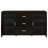3-Drawer Rectangular TV Console