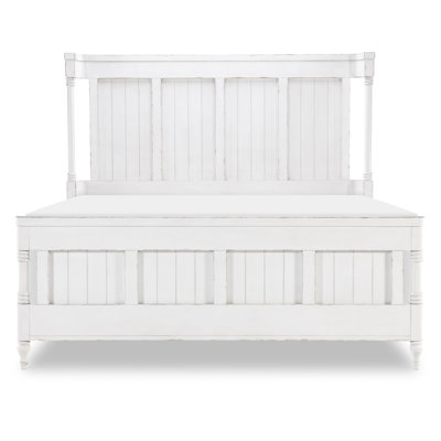 Country Living Wingback Oak Bed