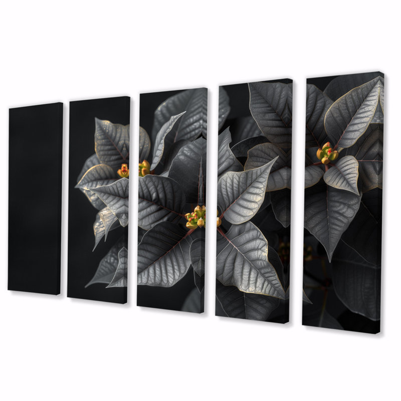 Ensemble de salon Brezza - Poinsettias, H 32 po x l 80 po