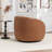 Katherline Hall Faux Leather Swivel Barrel Chair-2260653